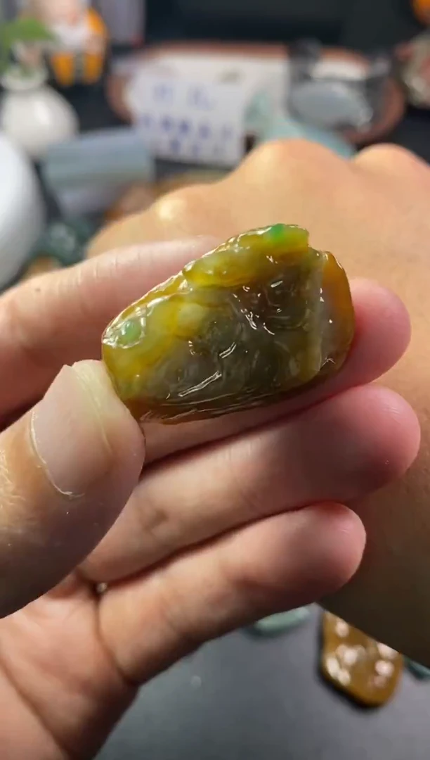 未镶嵌定制翡翠翡翠片料定制未镶嵌1.2-38