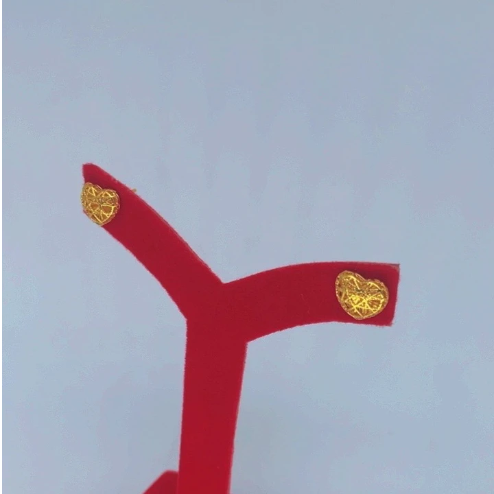 钛钢耳饰 精工版时尚镂空耳钉