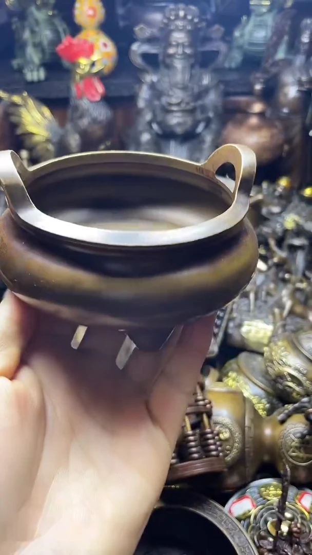 闪购链接，点击下单，有运费险，铜摆件