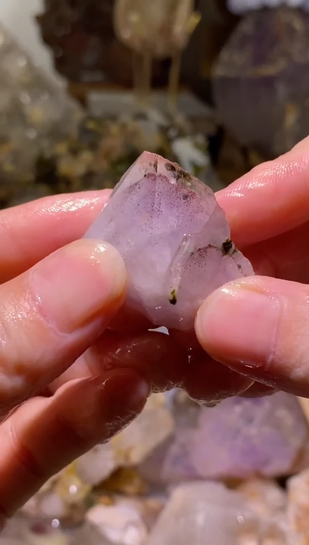 未镶嵌珠宝半成品水晶74号四川超七花园水晶
