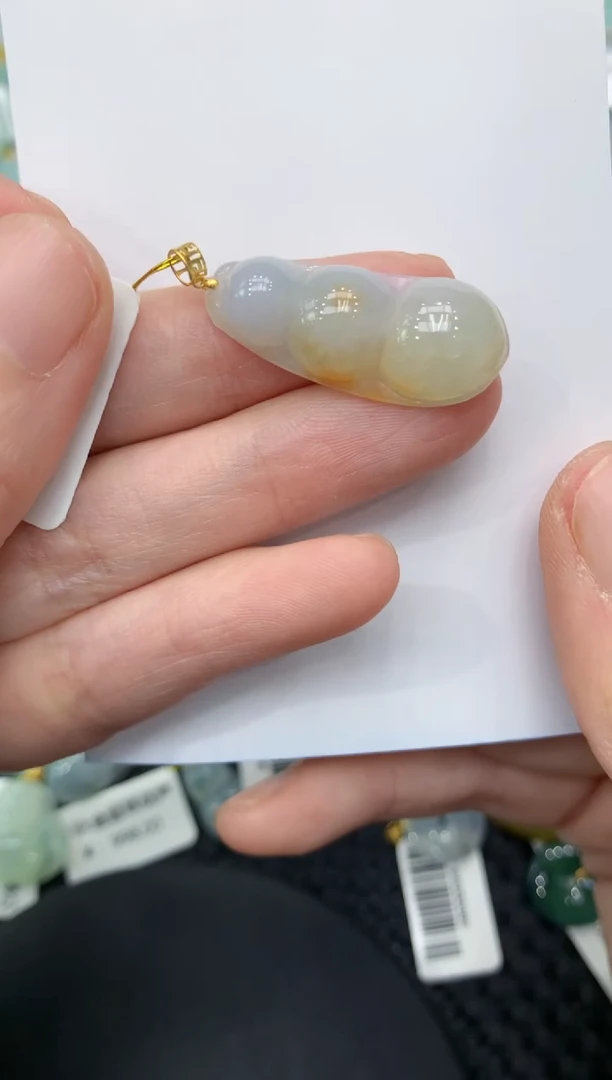 【闪购商品】翡翠颈饰18K金镶嵌111111111111