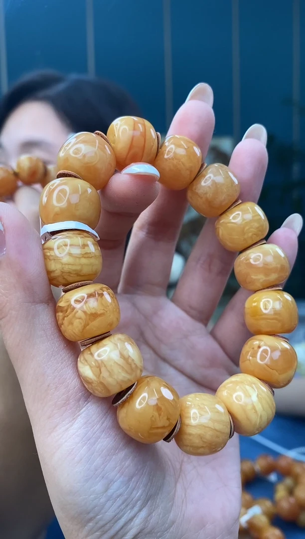 裸石琥珀未镶嵌12/6多样性发其一76