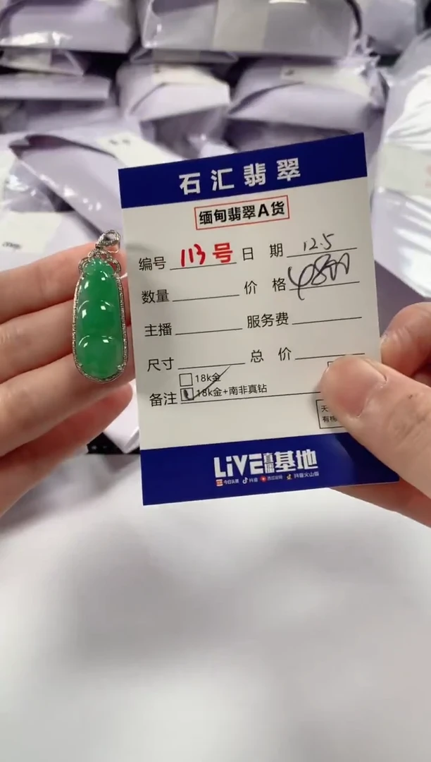颈饰未镶嵌翡翠1
