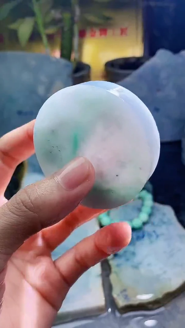 未镶嵌挂件翡翠小雨162