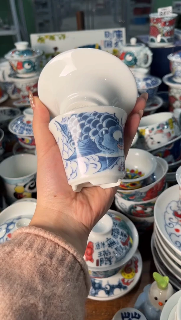 昨明蓝鱼茶漏（福利价格）