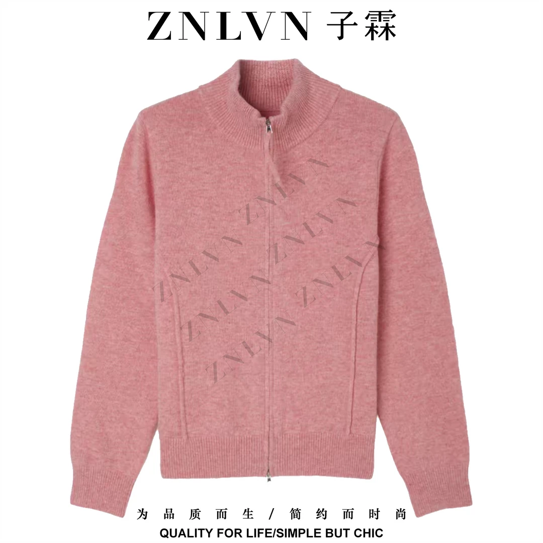 【金姐专属】ZNLVN秋款上新百搭休闲日常时尚套头简约开衫153M557