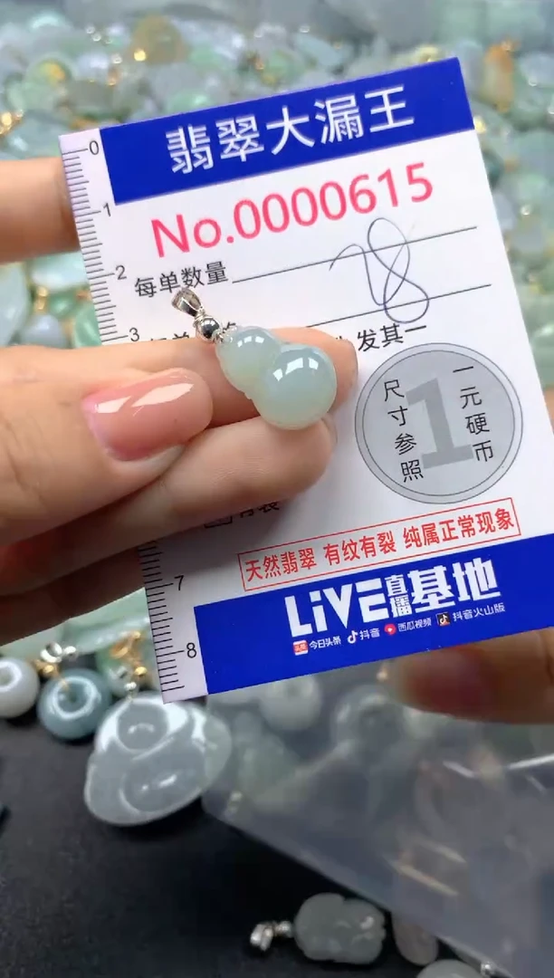 颈饰未镶嵌翡翠615