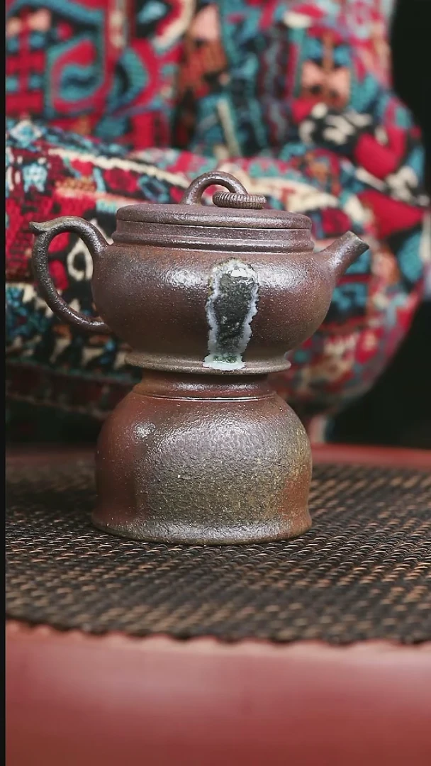 【闪购商品】紫砂柴烧松花32号单圈150CC+柴烧杯