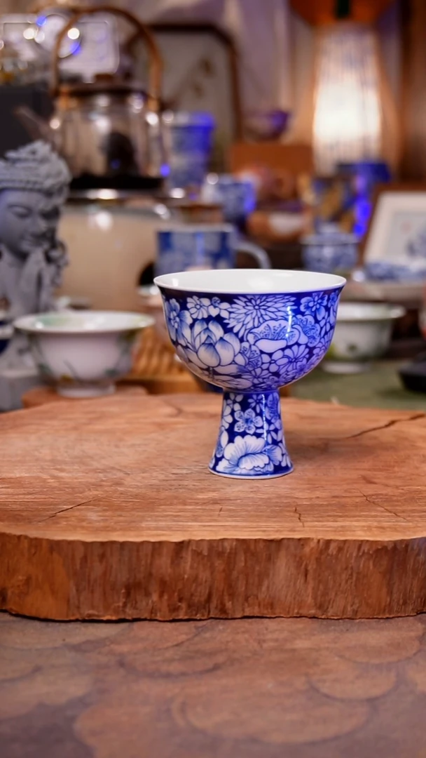 杯子陶万花手工手绘手工手绘