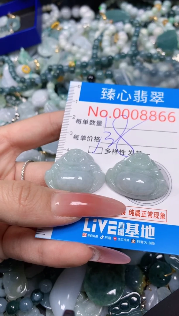 【闪购商品】翡翠颈饰未镶嵌含绳000866