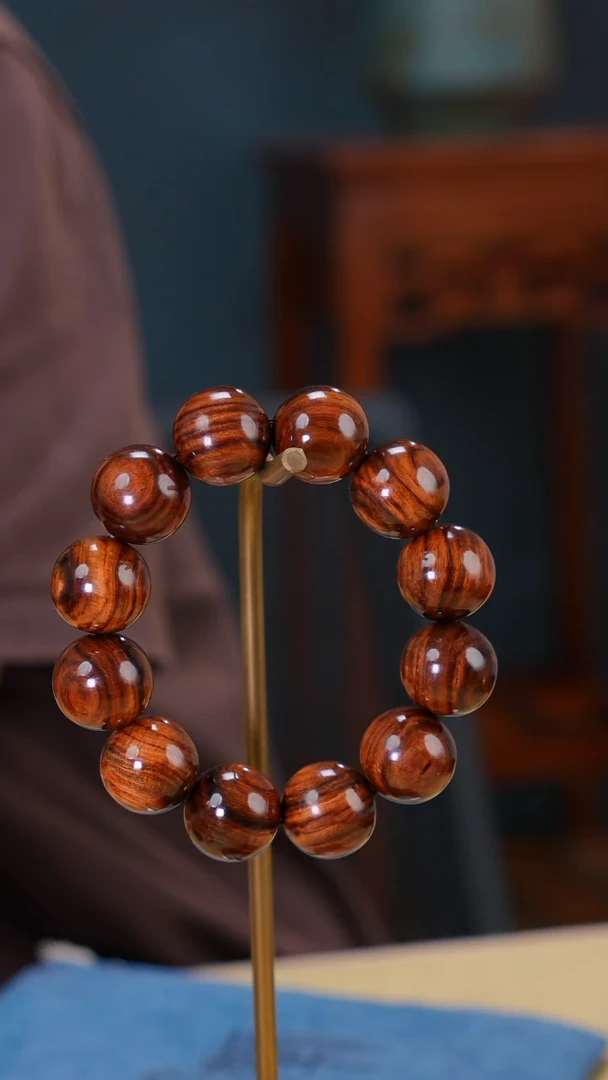 手串/手链黄花梨/降香黄檀人****搏海南黄花梨紫油梨老料20