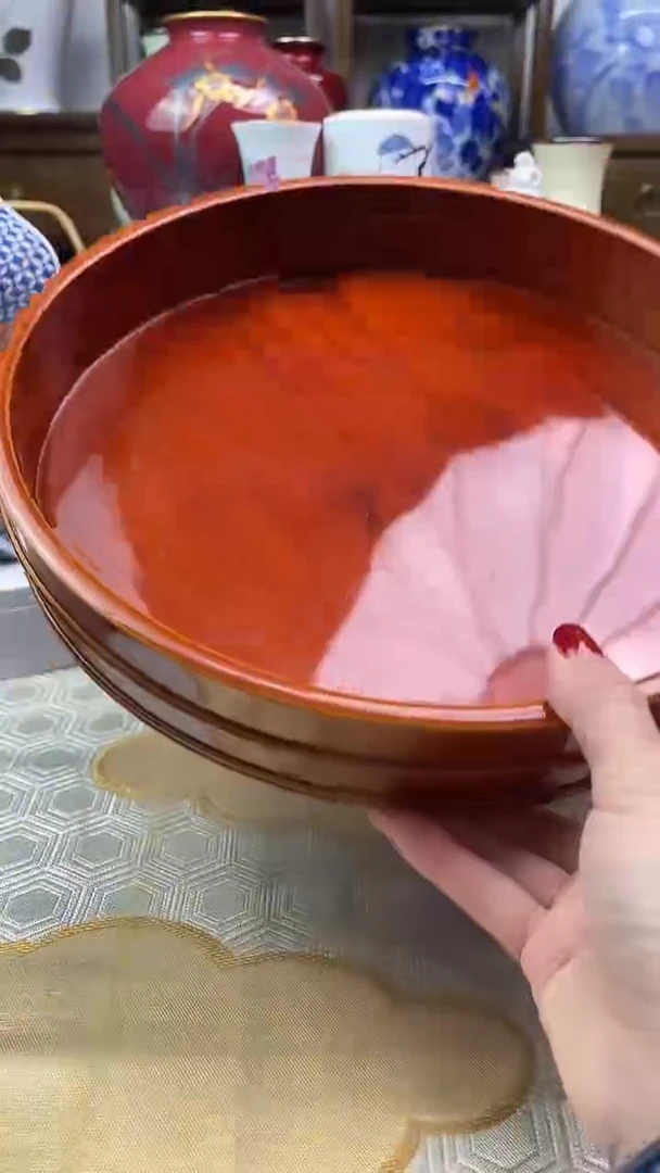 【闪购商品】盘实木大砵微暇好用手作