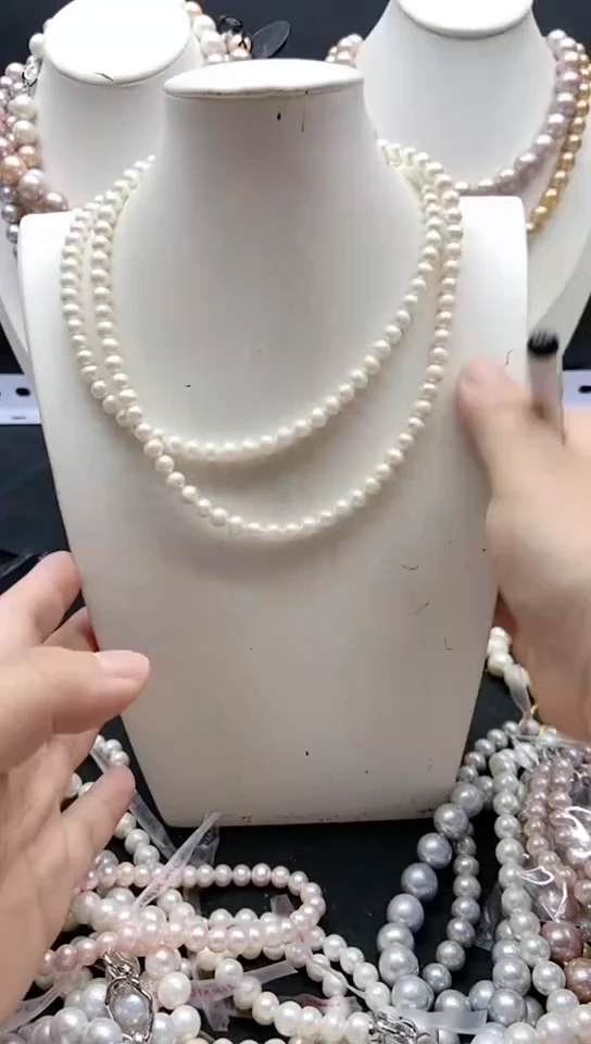 淡水珍珠未镶嵌颈饰1