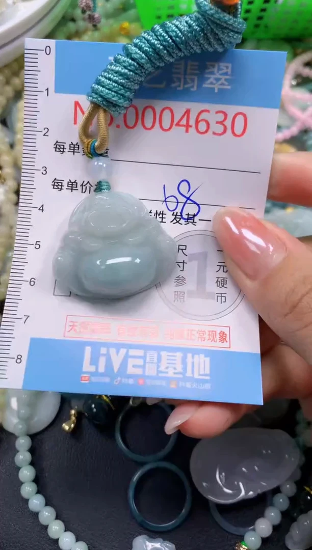 颈饰未镶嵌翡翠4630