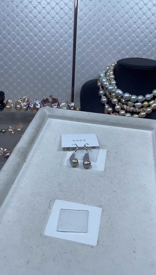 未镶嵌耳饰淡水珍珠【纯恬珍珠】