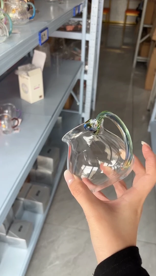 手工艺品玻璃禾器浮莲迷翠普通盒