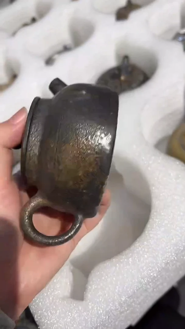 壶200号容量150-160ML陶泥 有取钉痕迹