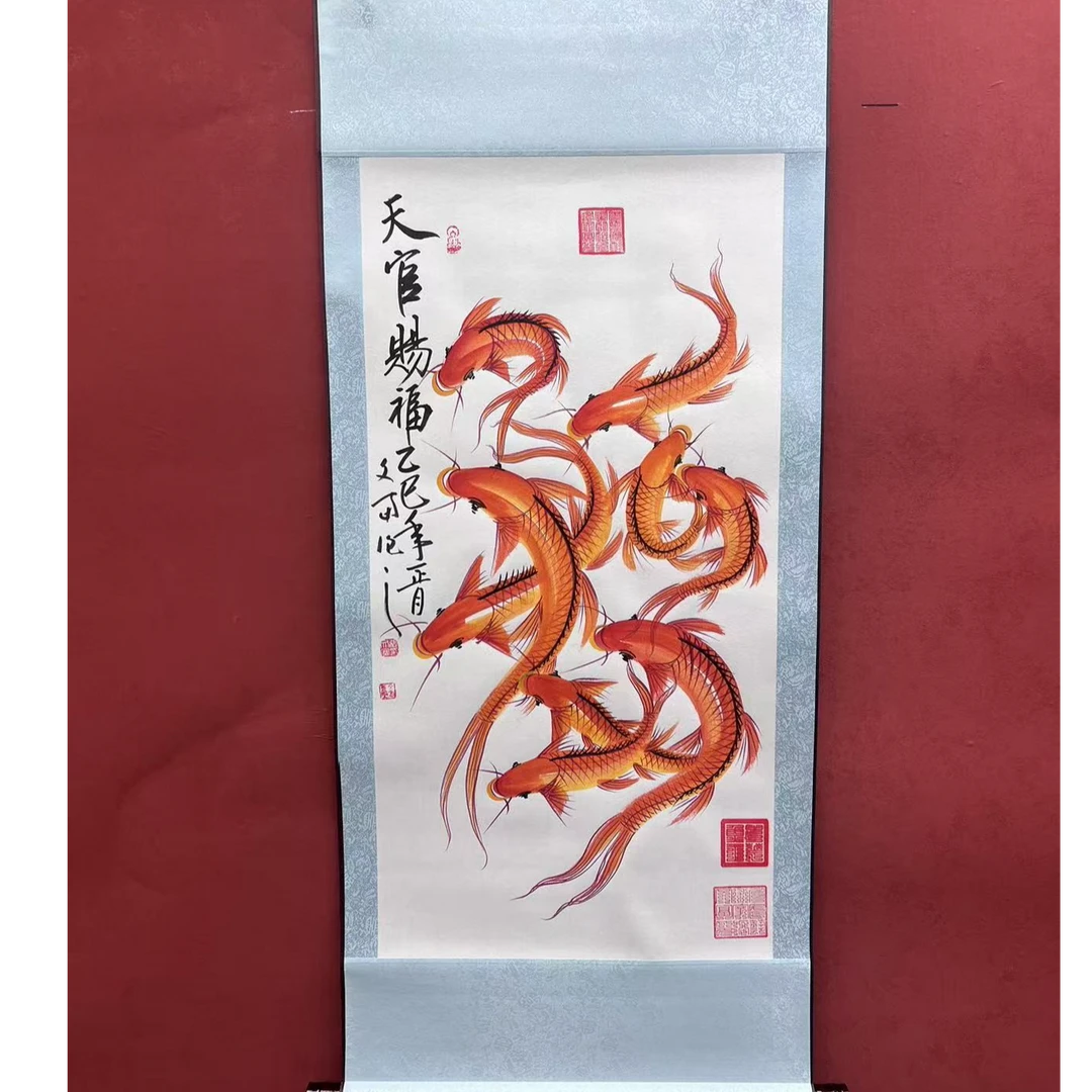天官赐福/张文富作品/三尺竖