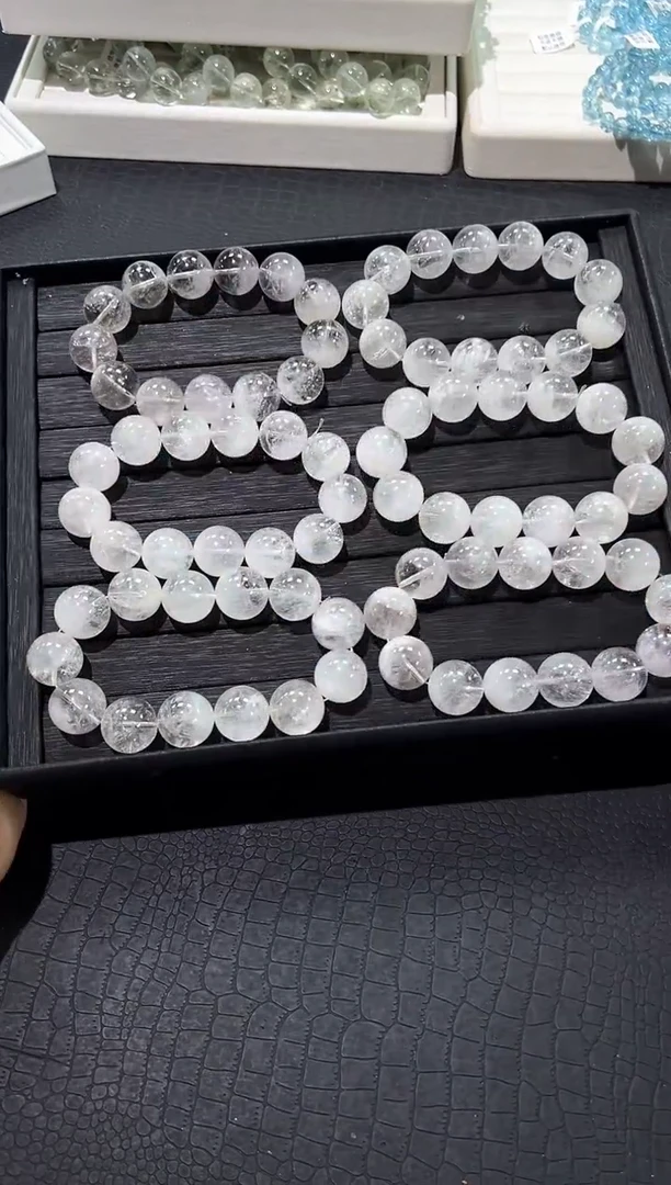 水晶手链未镶嵌25b多样性发其一【1条】默认微瑕17mm