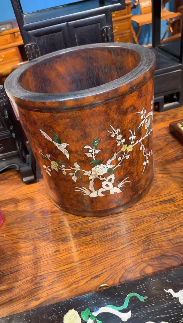 木螺钿大画缸000000