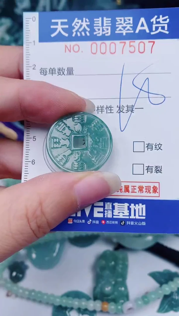 颈饰未镶嵌翡翠00007507