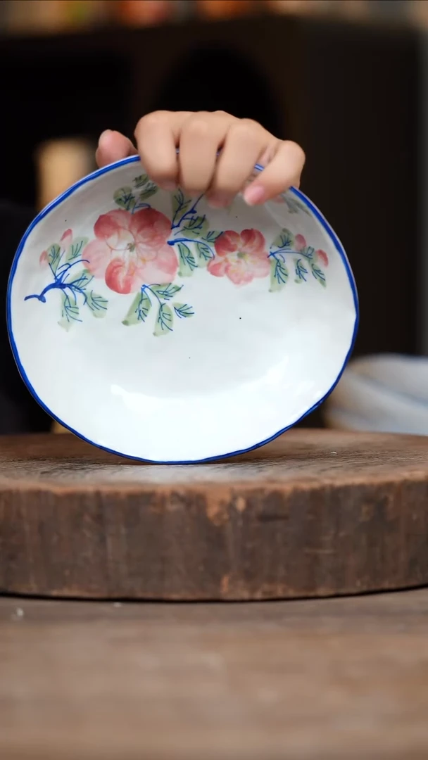 瓷片景德镇高温釉下彩（食品级）