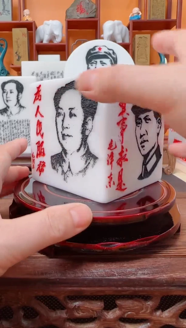石材9×9×9方墩带底座