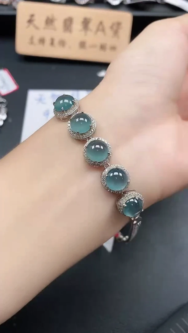 银S925镶嵌戒指翡翠1111