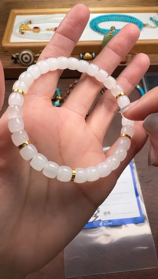 未镶嵌和田玉挂件张**~手串手串