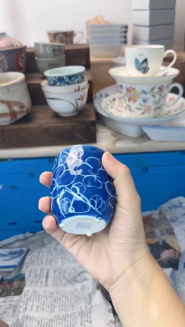 茶杯紫砂用****3855淘艺中古瓷器全场满18元包邮