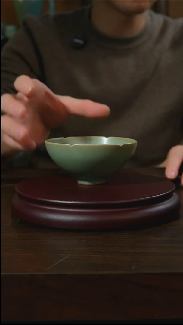 杯子瓷汝州原产地原矿仿古老釉q