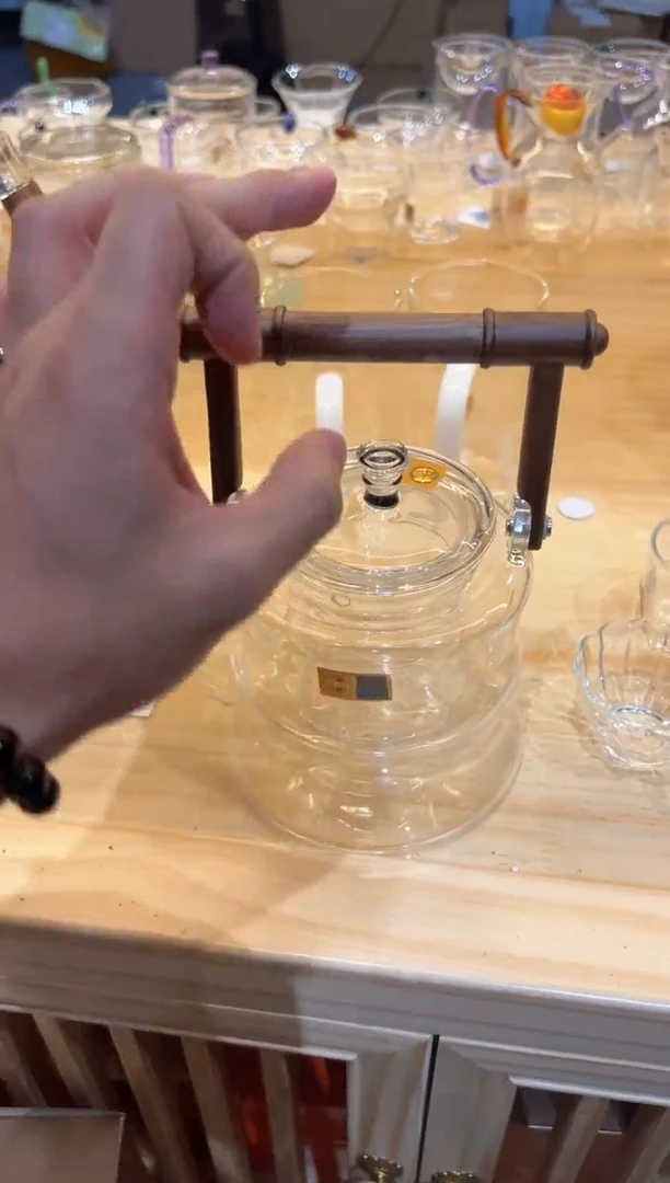 禾器-君卿壶-双内胆胡桃木