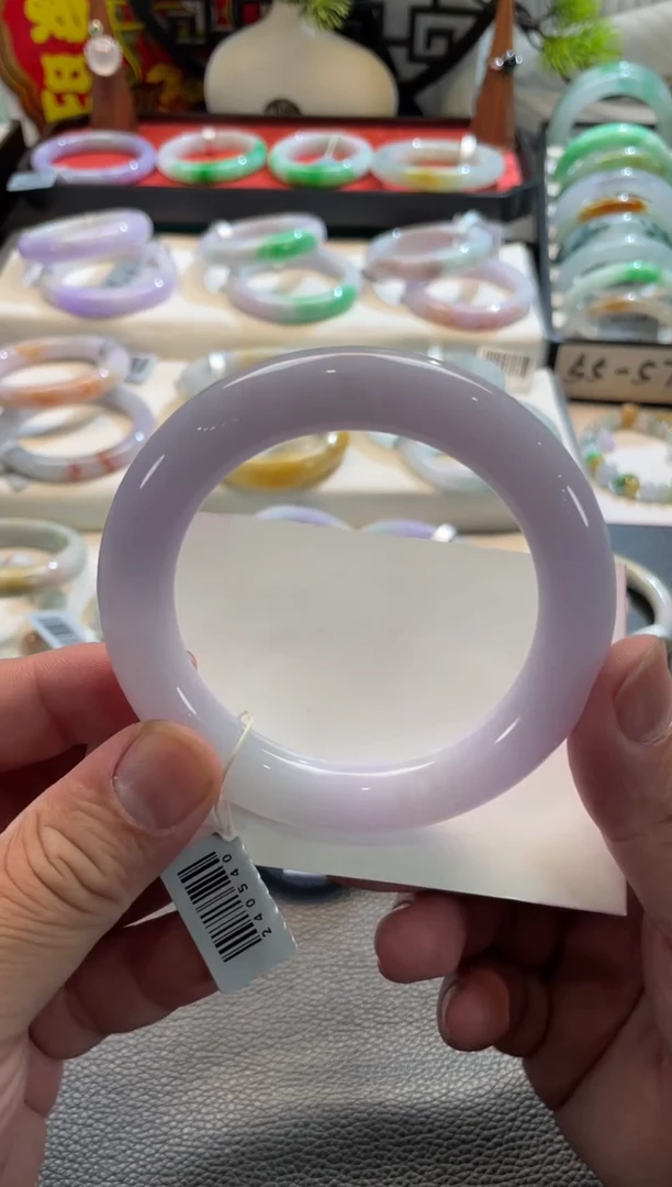 未镶嵌手镯翡翠107号链接 59圆条