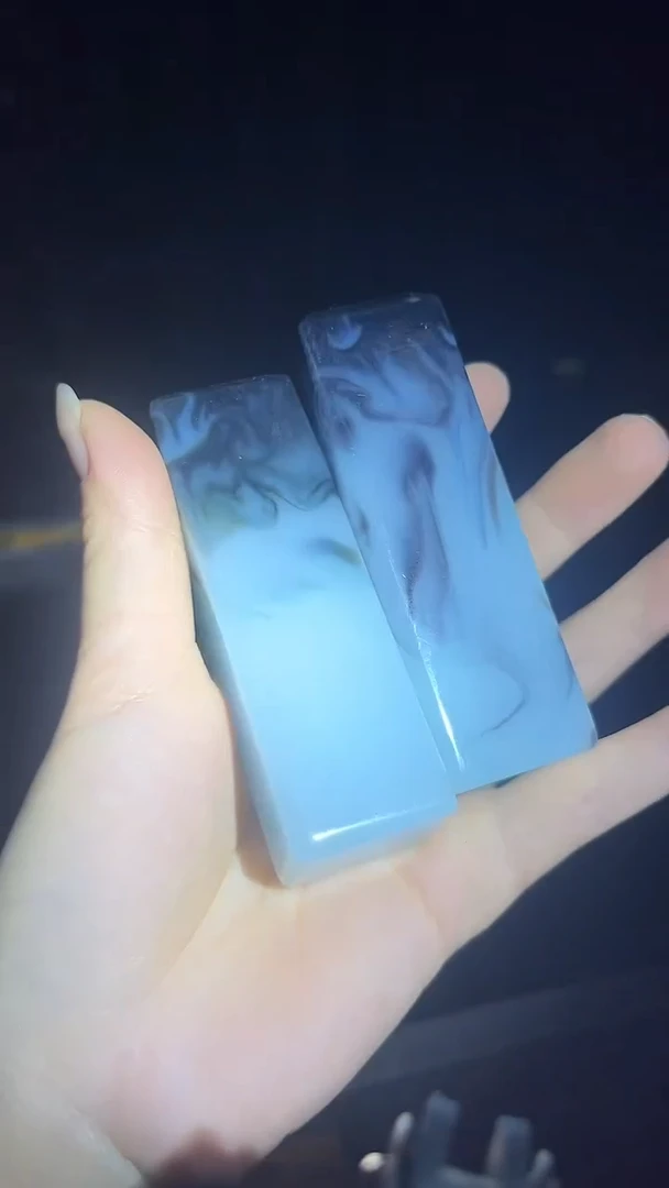 和田玉未镶嵌挂件和田玉印章.1件