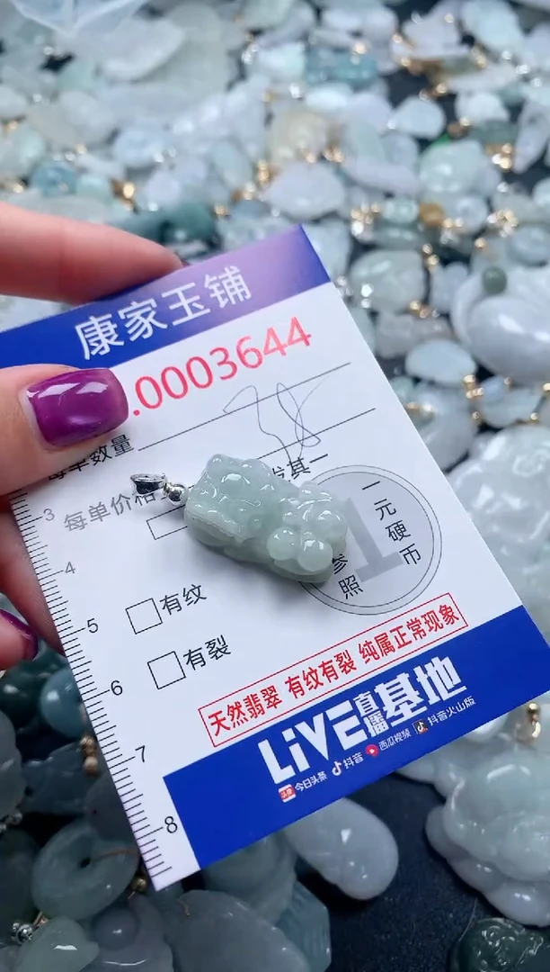 颈饰未镶嵌翡翠3644