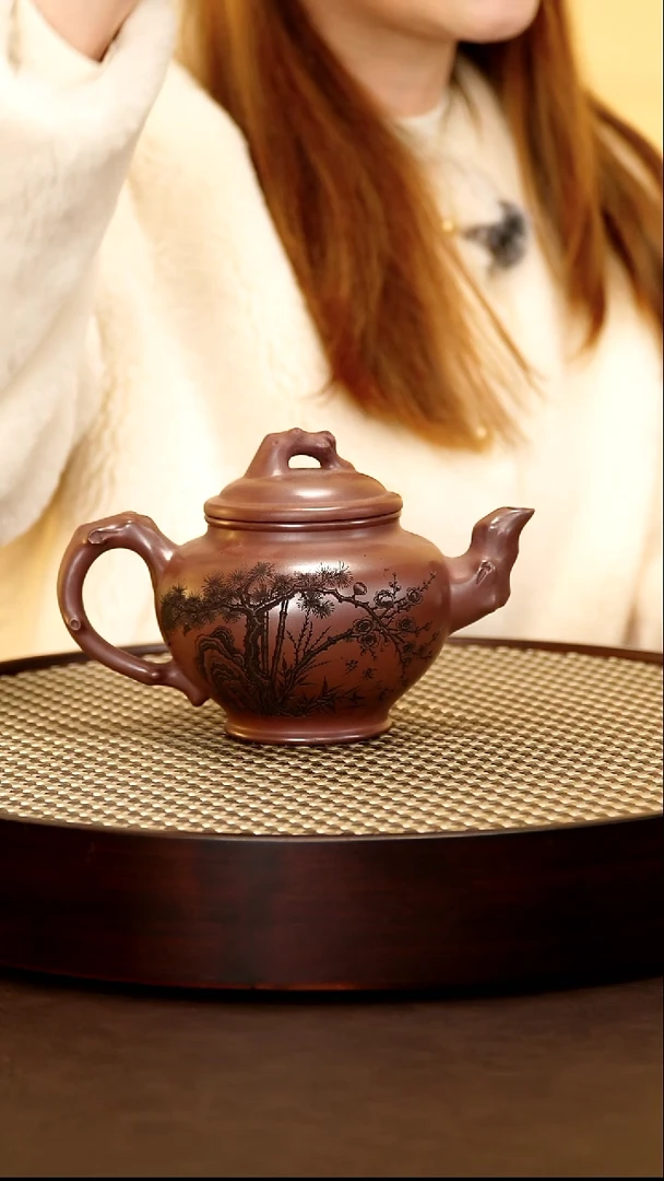 茶壶紫砂紫砂作品0105