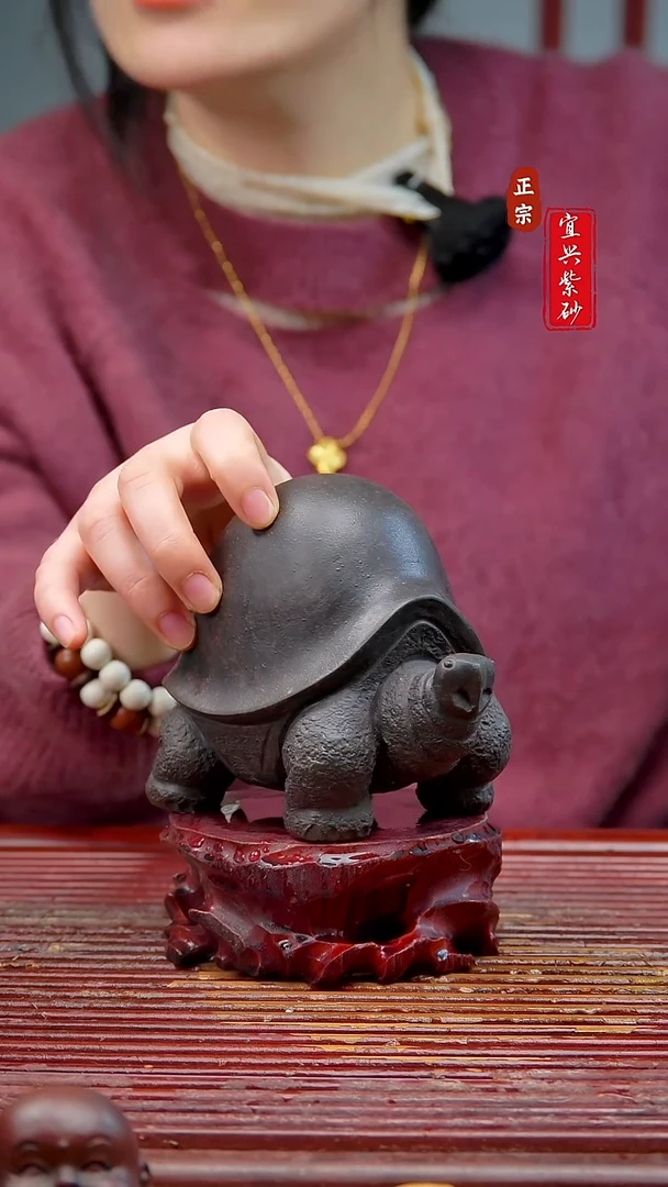 紫砂茶宠宜兴紫砂茶宠摆件