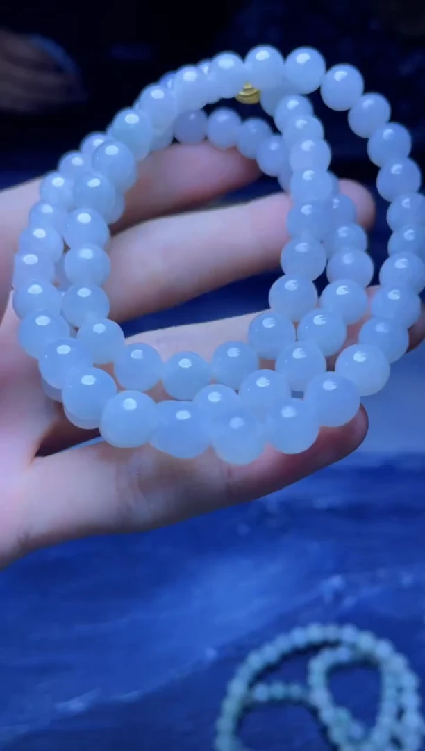 【闪购商品】定制翡翠未镶嵌珠串