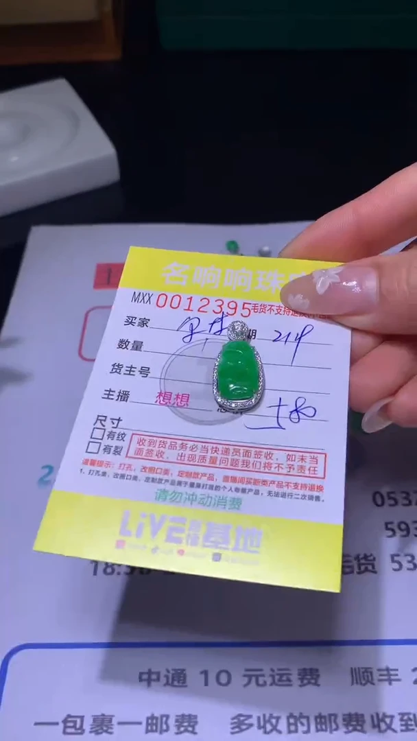 【闪购商品】翡翠颈饰未镶嵌MXX004969