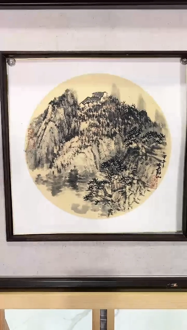 国画WJS 精品绘画作品-小山水