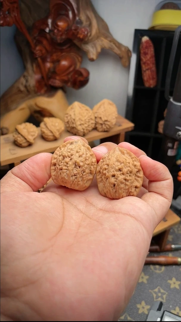 文玩核桃吊坠乾隆帽35