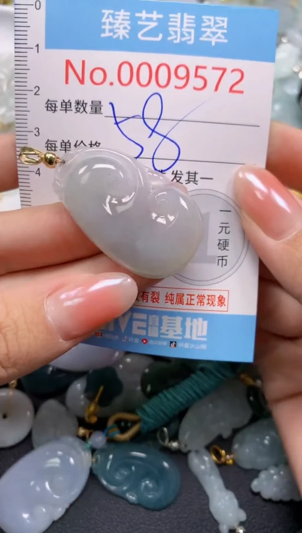 颈饰未镶嵌翡翠9572