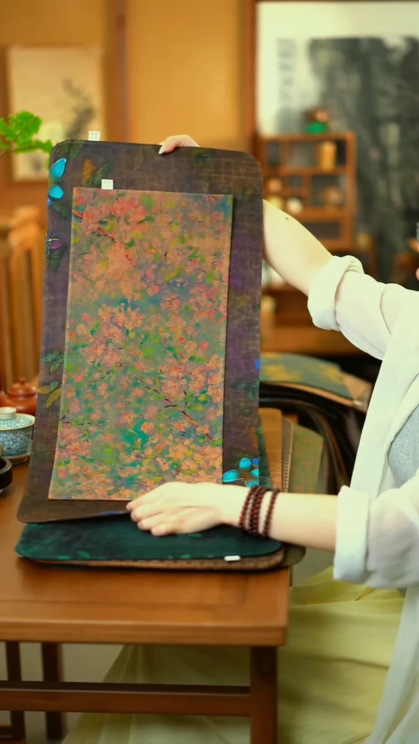 大蝴蝶加小花园