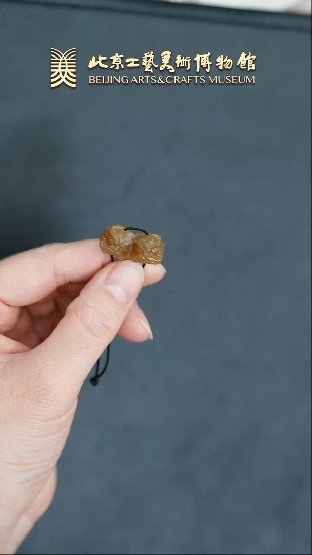 【闪购商品】和田玉挂件未镶嵌B0206GMD021醒狮一对