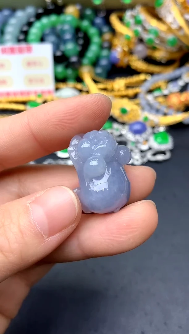 颈饰未镶嵌翡翠136-中国好珍宝