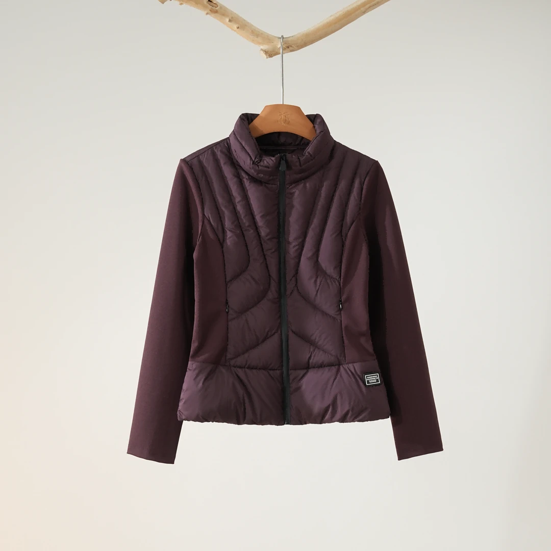 西子/【无束】90白鹅绒蓬松度进口弹力修身羽绒服/YRXS0479