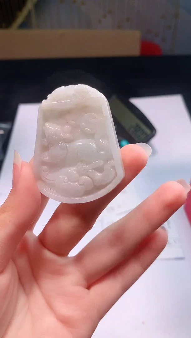 颈饰未镶嵌翡翠0芹0翡翠珠宝753