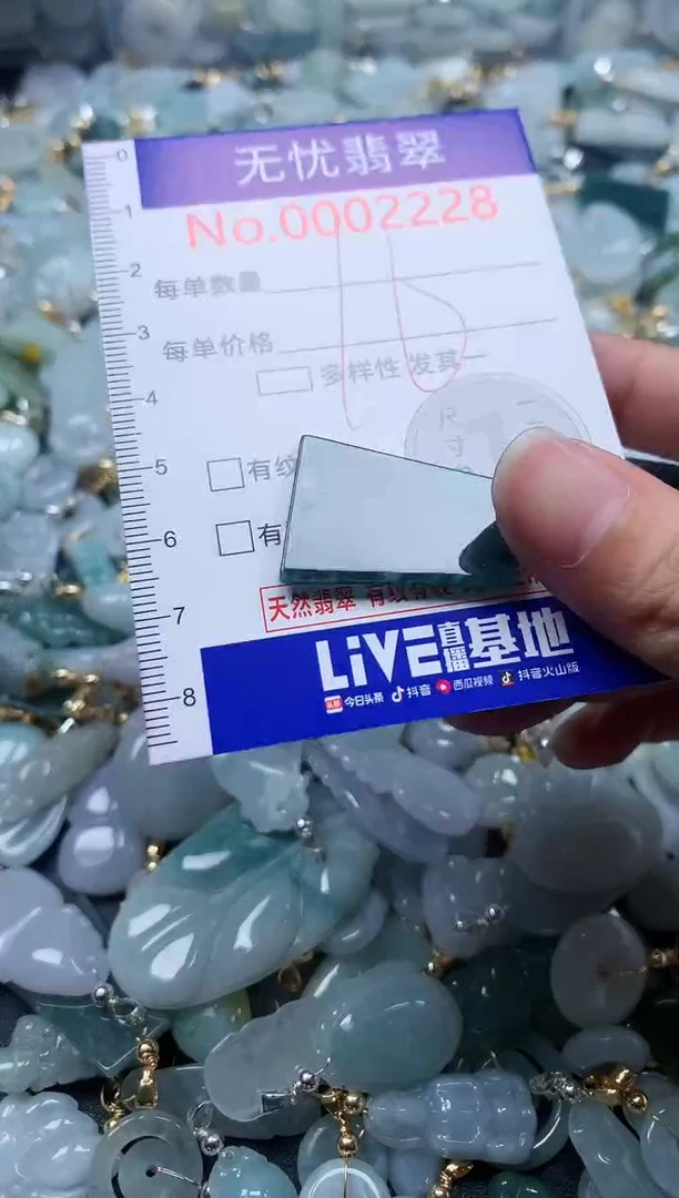 翡翠未镶嵌吊坠(不含链)2228