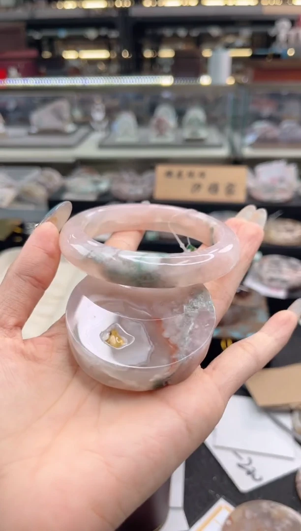 石英质玉手镯未镶嵌60圈口（赠品镯心）6887284