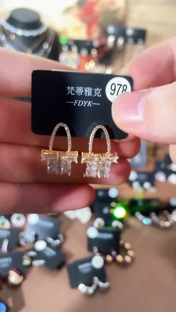 合金925银锆石梵978